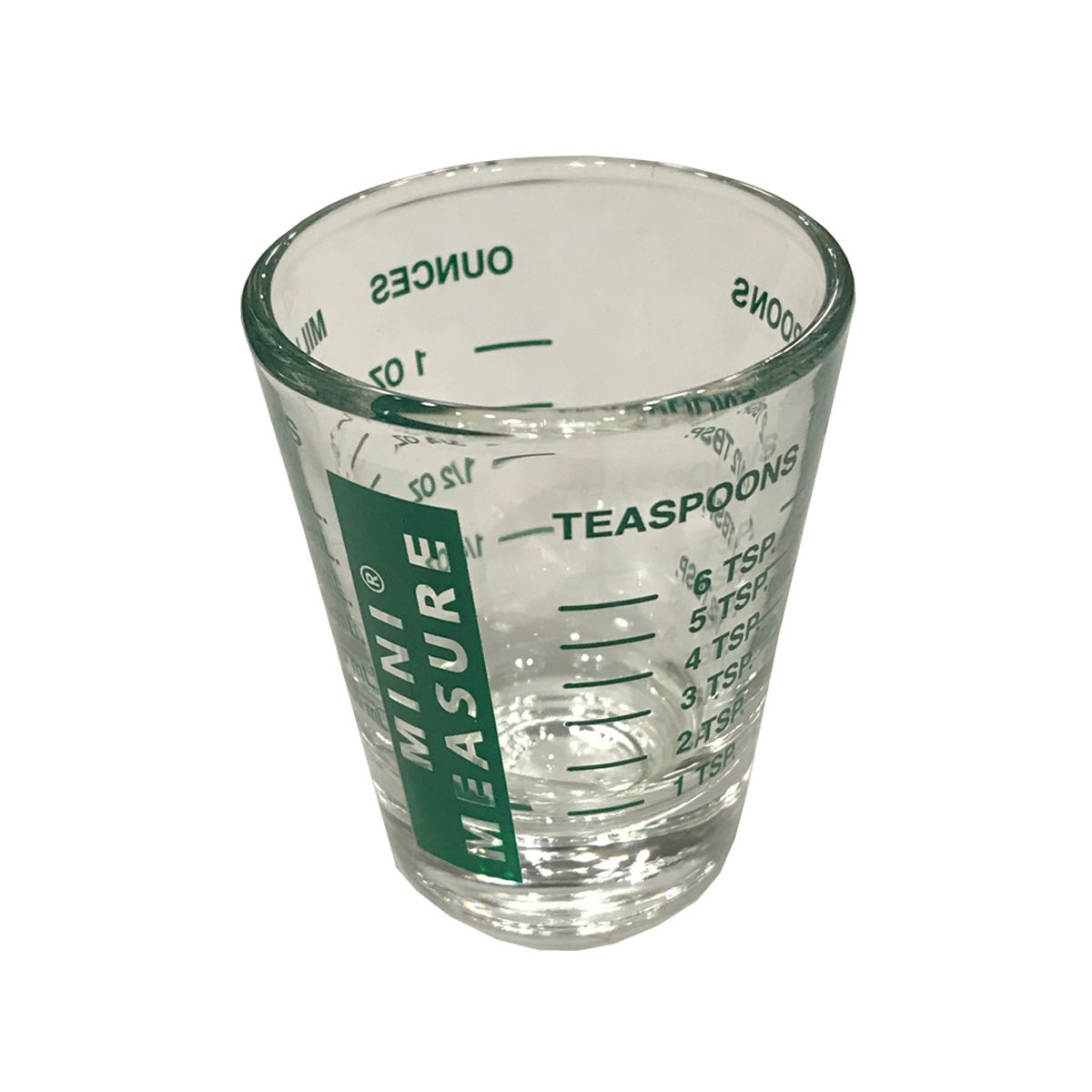 Mini Measure Multi-Purpose Measuring Cup Shotglass, White