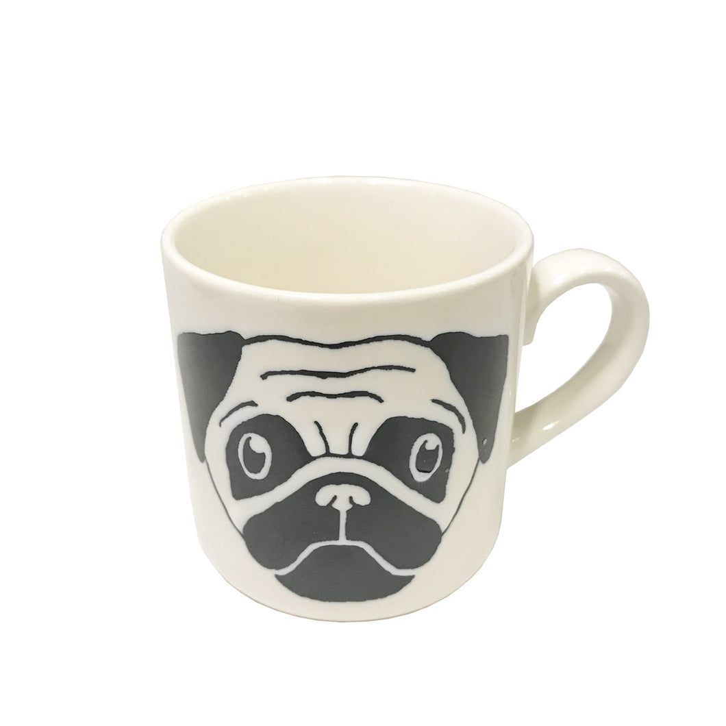 Dog Mug with Handle Kotobuki Pug